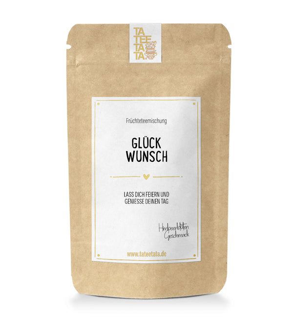 Tee "Glückwunsch" - raschekraenzedevelopment